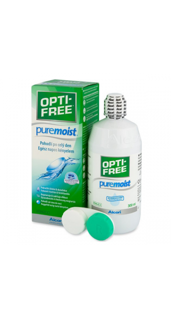 Opti-Free Pure Moist, Εξελιγμένο Διάλυμα Διπλής Απολύμανσης 300ml 