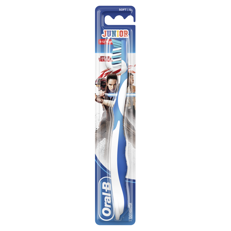 Oral-B Οδοντόβουρτσα Junior 6-12 Ετών Star Wars Soft 1τμχ 