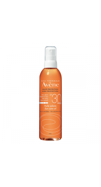 Avene Huile Solaire SPF30 Αντιηλιακό Λάδι Σώματος, 200ml