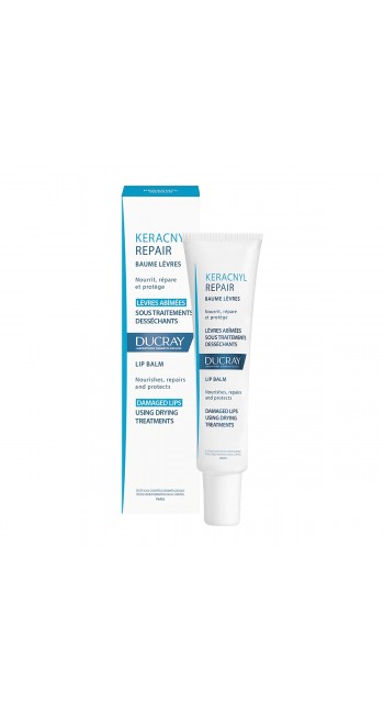 Ducray Keracnyl Repair Lip Balm για Επανόρθωση Χειλιών, 15ml