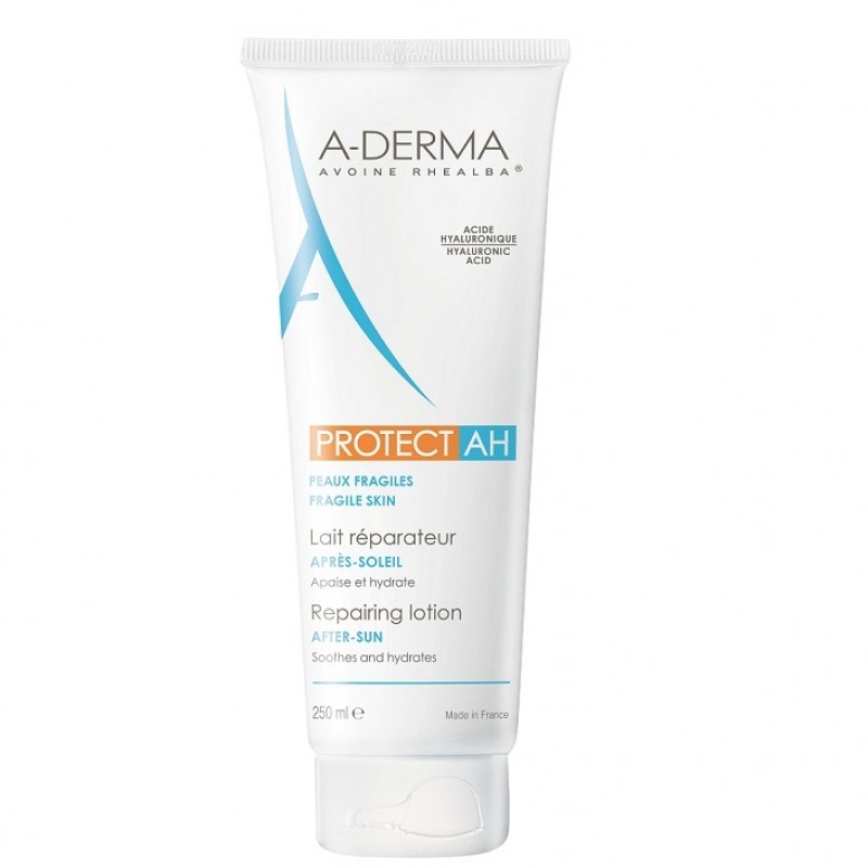 A-Derma Protect AH Lait Reparateur Apres Soleil Επανορθωτικό Γαλάκτωμα για μετά τον Ήλιο, 250ml