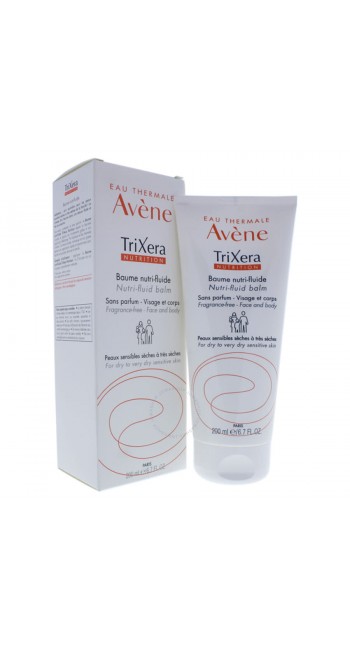 Avene Trixera Nutrition Nutri-Fluid Balm, Θρεπτικό Baume Χωρίς Άρωμα για Ξηρές/Πολύ Ξηρές 200ml 