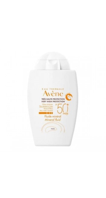 Avene Fluide Mineral SPF50+ Αντηλιακό Προσώπου για το Ευαίσθητο Mη Ανεκτικό Δέρμα, 40ml