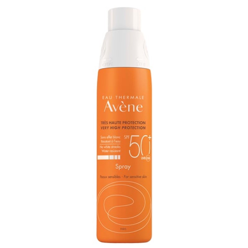 Avene Spray SPF50+ Αντηλιακό Σπρέι για Πρόσωπο & Σώμα, 200ml