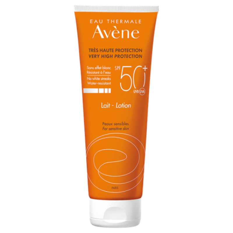 Avene Lait SPF50+ Αντιηλιακό Γαλάκτωμα για Πρόσωπο & Σώμα, 250ml