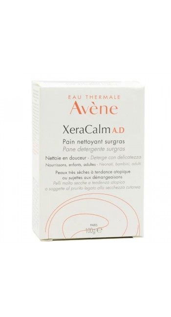 Avene Xeracalm A.D Υπερλιπαντική Στερεή Πλάκα Καθαρισμού για το Ξηρό Δέρμα με Tάση Ατοπίας, 100gr