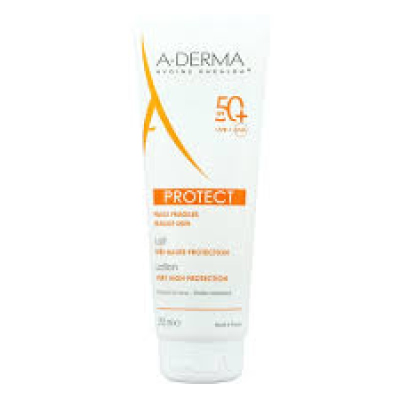 A-Derma Protect Αντηλιακό γαλάκτωμα SPF 50+ 250ml