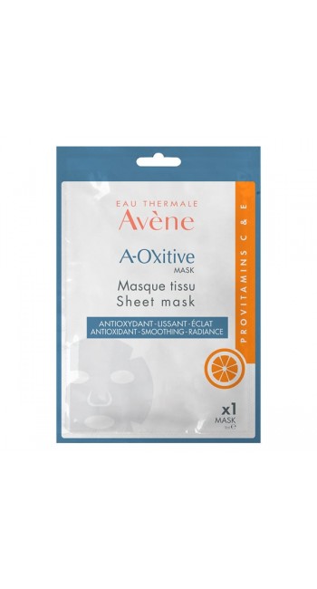 Avene A-Oxitive Υφασμάτινη Μάσκα Με Αντιοξειδωτική Δράση Για Λείανση & Λάμψη 18ml 