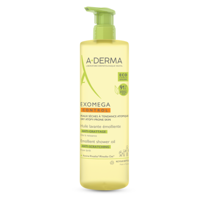 A-Derma Exomega Control Huile 750ml Έλαιο Καθαρισμού για το Ατοπικό & Ξηρό Δέρμα