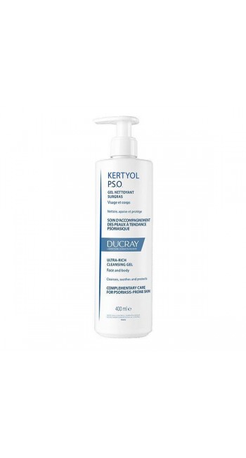 Ducray Kertyol P.S.O. Ultra Rich Cleansing Gel Καθαριστικό Προσώπου & Σώματος για Ψωρίαση, 400ml