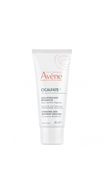 Avene Cicalfate+ Hydrating Skin Repairing Emulsion Post Tattoo Επανορθωτική Ενυδατική Φροντίδα Μετά από Τατουάζ, 40ml