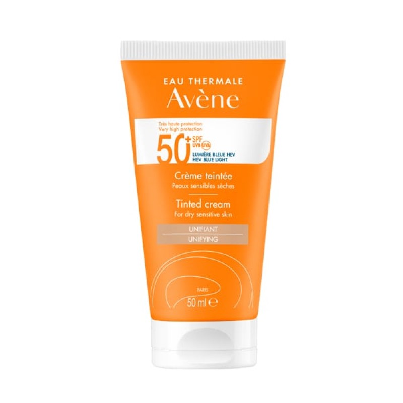 Avene Eau Thermale Cream Tinted SPF50+ Αντηλιακή Κρέμα Προσώπου με Χρώμα, 50ml