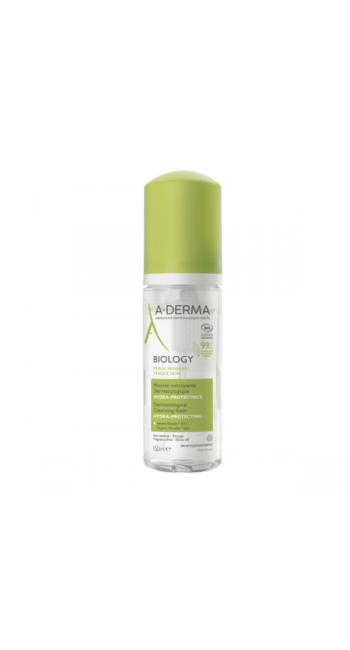 A-Derma Biology Hydra-Protective Cleansing Foam Αφρός Καθαρισμού, 150ml