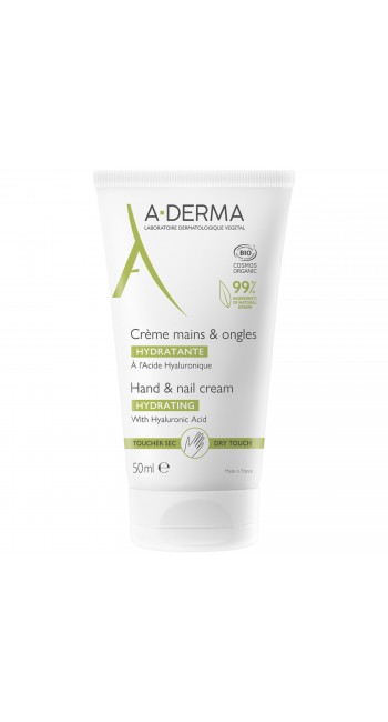 A-Derma Fragile Skin Ενυδατική Κρέμα Χεριών 50ml 