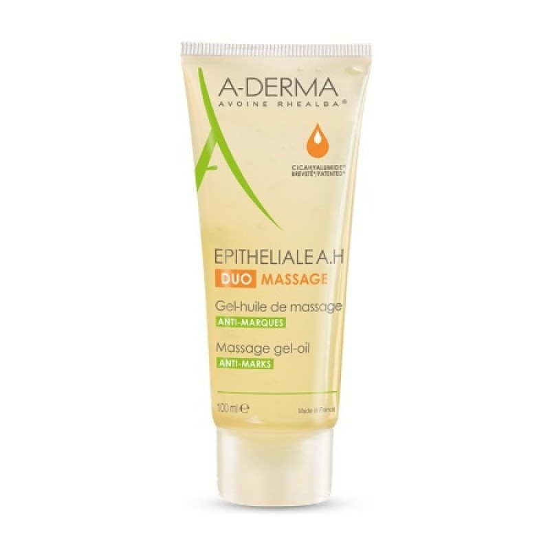 A-Derma Epitheliale A.H Duo Massage Τζελ Αντιμετώπισης Ούλων & Ραγάδων, 100ml