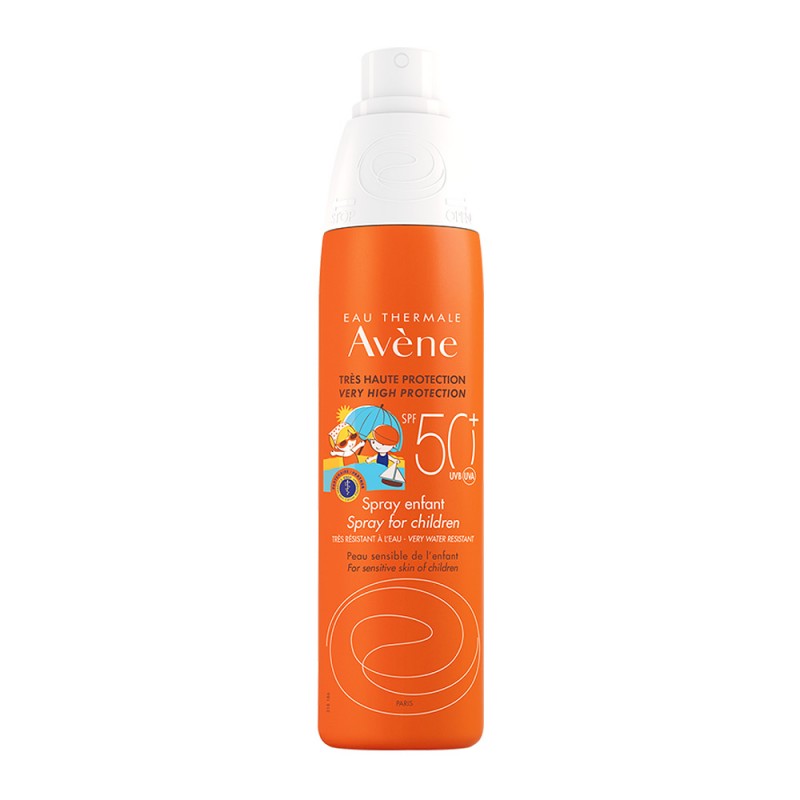 Avene Spray Enfant SPF50+ Παιδικό Αντιηλιακό Σπρέι για Πρόσωπο & Σώμα, 200ml