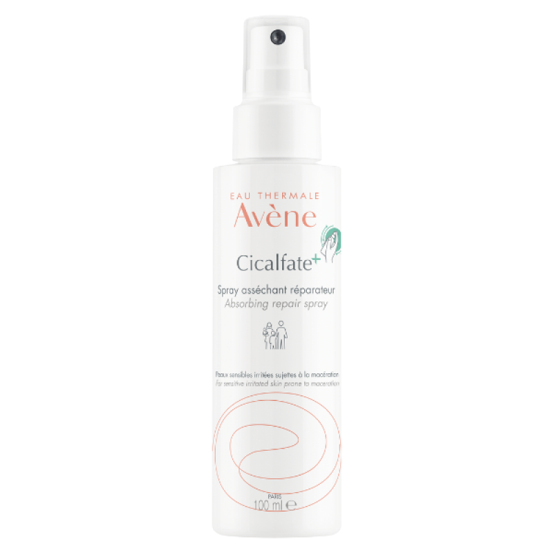 Avene Cicalfate+ Absorbing Repair Spray Ξηραντικό - Επανορθωτικό Σπρέι για το Ερεθισμένο Δέρμα, 100ml