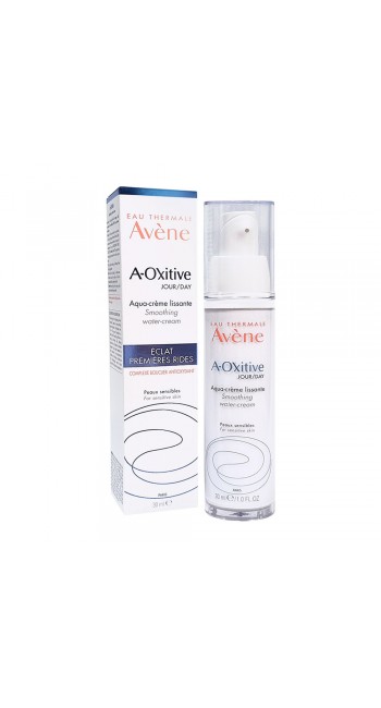 Avene A-OXitive Soothing Water Cream Υδρο-Κρέμα Ημέρας Λείανσης για Πρώτες Ρυτίδες & Λάμψη, 30ml