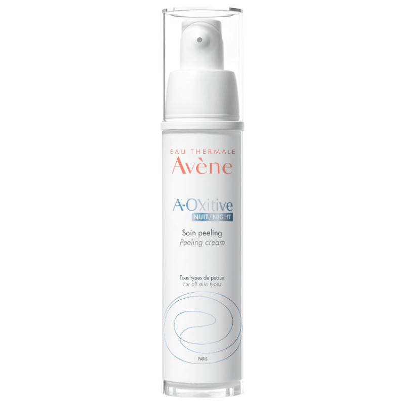 Avene A-OXitive Night Peeling Cream Κρέμα Νύχτας για Λάμψη & Λείανση με Δράση Peeling, 30ml