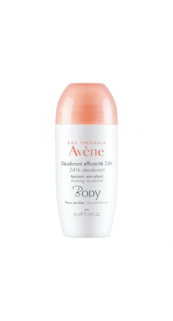 Avene Body 24hr Deodorant Αποσμητικό Σώματος 24ωρης Αποτελεσματικότητας, 50ml