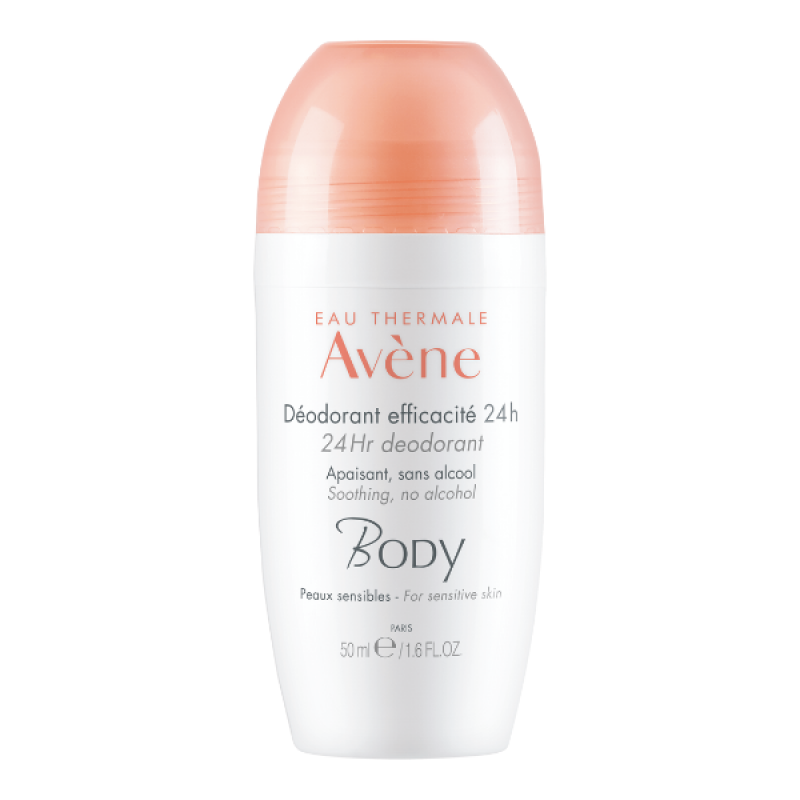 Avene Body 24hr Deodorant Αποσμητικό Σώματος 24ωρης Αποτελεσματικότητας, 50ml