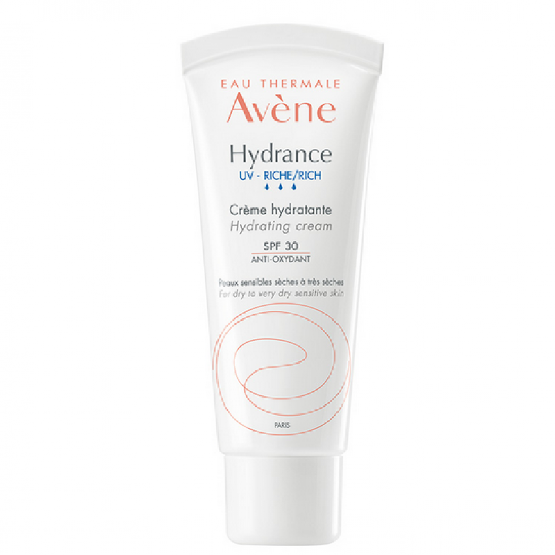 Avene Hydrance UV Riche Ενυδατική Κρέμα SPF30 για Ξηρό & πολύ Ξηρό - Αφυδατωμένο Δέρμα, 40ml