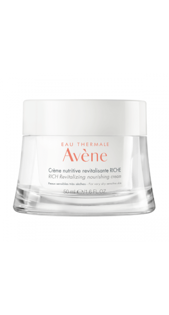 Avene Les Essentiels Rich Revitalizing Nourishing Cream Κρέμα Θρέψης & Αναζωογόνησης για Πολύ Ξηρό Δέρμα, 50ml