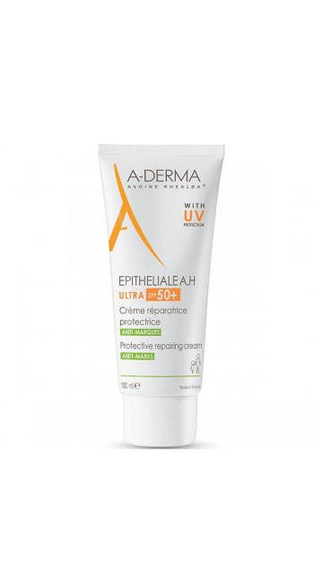 A-Derma Epitheliale A.H. Ultra SPF50+ Προστατευτική Επανορθωτική Κρέμα Κατά των Σημαδιών, 100ml