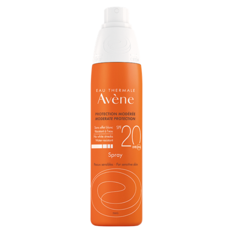 Avene Spray SPF20 Αντηλιακό Σπρέι για Πρόσωπο & Σώμα, 200ml