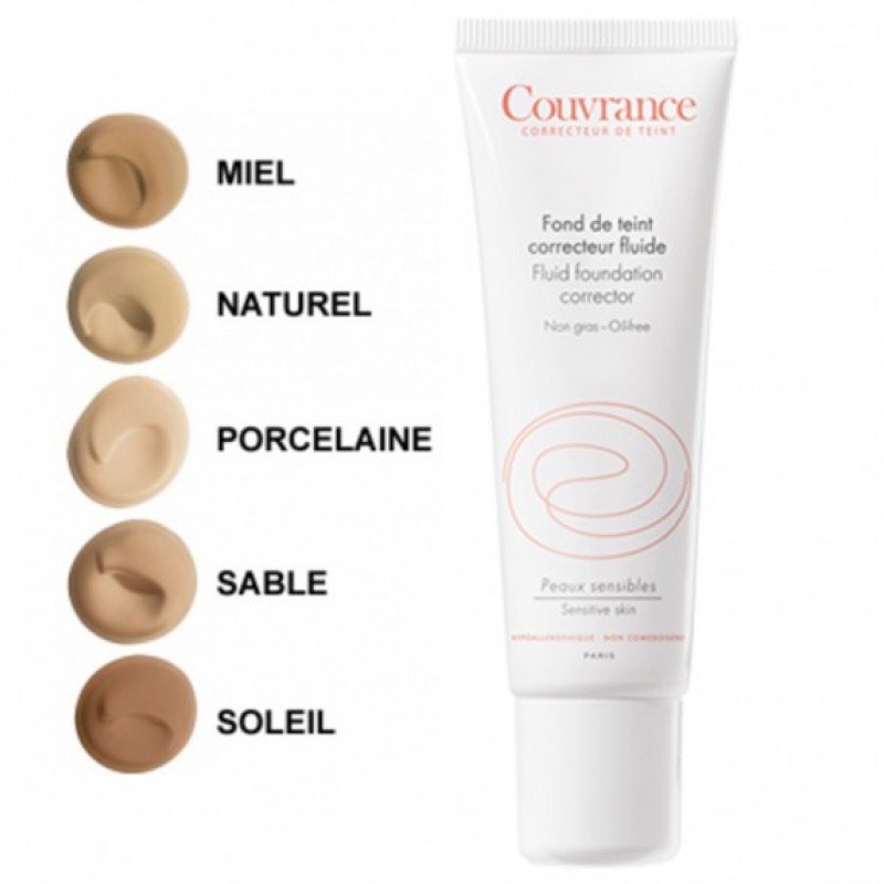 Avene Couvrance Υγρό Διορθωτικό Make-Up Spf15 03 Sable 30ml