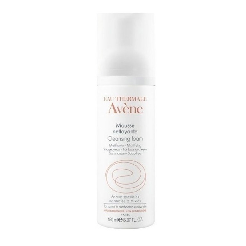 Avene Mousse Nettoyante - Αφρός Καθαρισμού για Πρόσωπο και Μάτια 150ml 