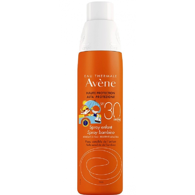 Avene Spray Enfant SPF30 Παιδικό Αντιηλιακό Σπρέι για Πρόσωπο & Σώμα, 200ml