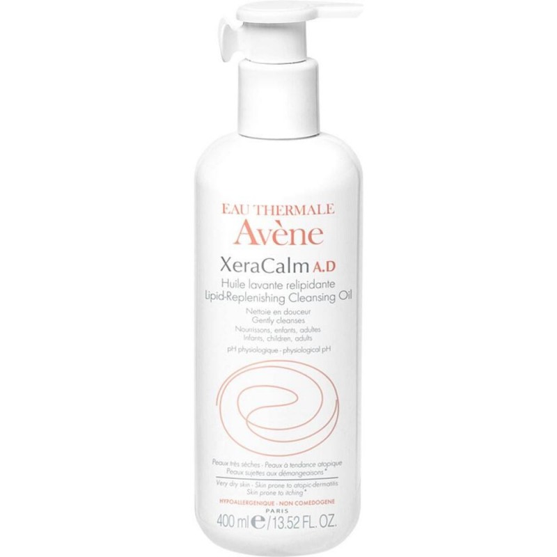 Avene XeraCalm A.D Λάδι Καθαρισμού για το Ξηρό Δέρμα Με Τάση Ατοπίας, 400ml