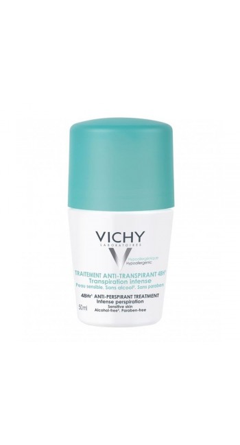 Vichy Deo Anti-Transpirant Roll On 50ml Εντονη Εφιδρωση