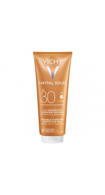 Vichy Capital Soleil SPF30 Ενυδατικό Αντηλιακό Γαλάκτωμα Προσώπου & Σώματος, 300ml