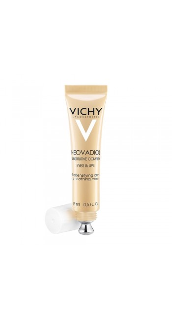 Vichy Neovadiol Eye & Lip Care Αντιγηραντική Κρέμα για το Περίγραμμα Ματιών & Χειλιών, 15ml