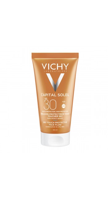 Vichy Capital Soleil SPF30 Αντηλιακή Κρέμα Προσώπου για Ματ Αποτέλεσμα, 50ml