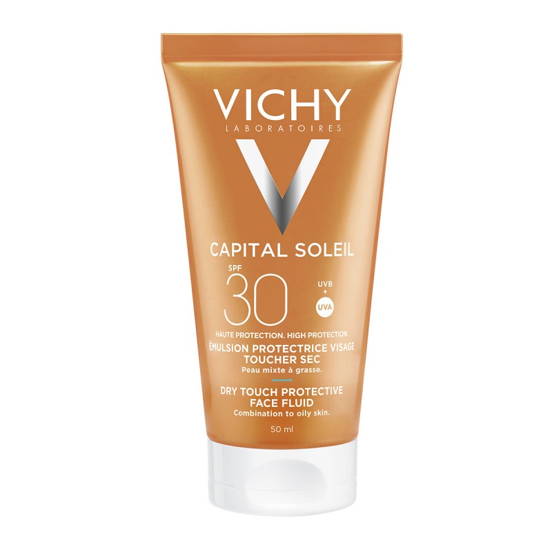 Vichy Capital Soleil SPF30 Αντηλιακή Κρέμα Προσώπου για Ματ Αποτέλεσμα, 50ml