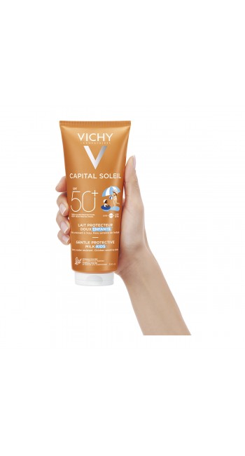 Vichy Capital Soleil SPF50+ Παιδικό Αντηλιακό Γαλάκτωμα Προσώπου & Σώματος, 300ml