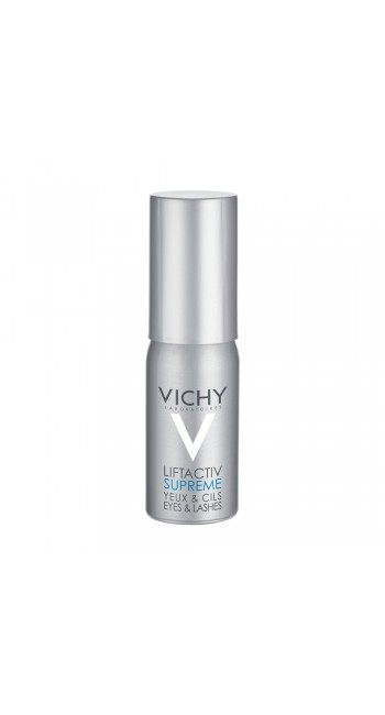 Vichy Liftactiv Serum 10 Yeux & Cils Αντιγηραντικός Oρός για Μάτια & Βλεφαρίδες για ένα πιο Ανανεωμένο Βλέμμα, 15ml