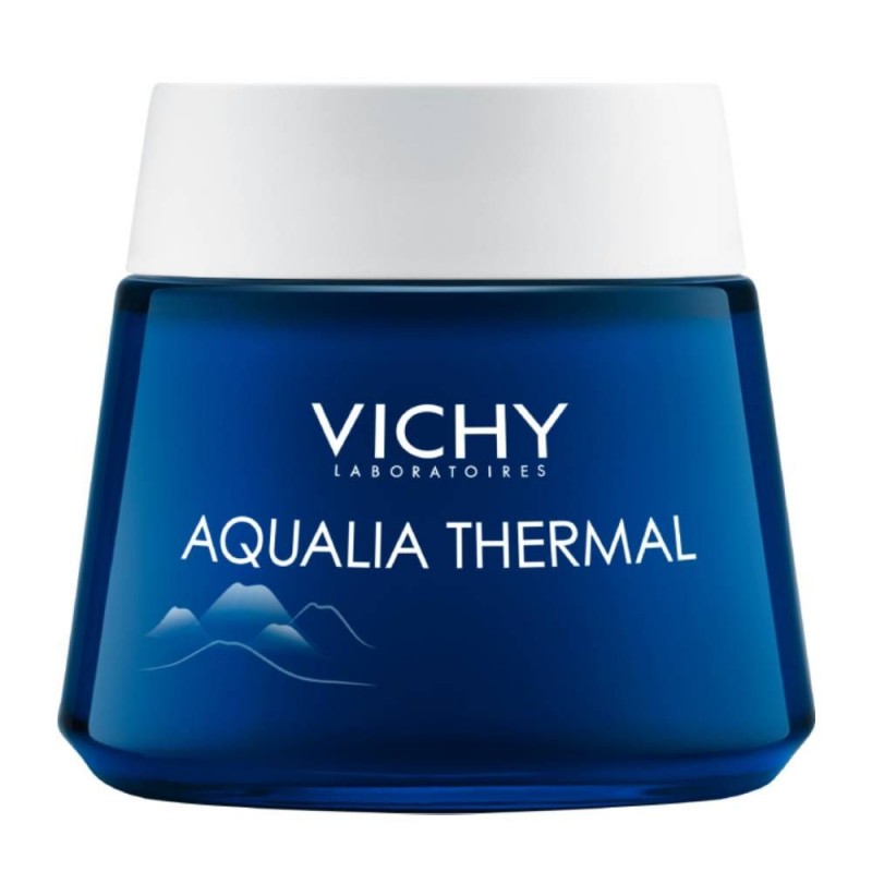 Vichy Aqualia Thermal Spa Night Ενυδατική Κρέμα & Μάσκα Νυχτός για Κάθε Ηλικία, 75ml