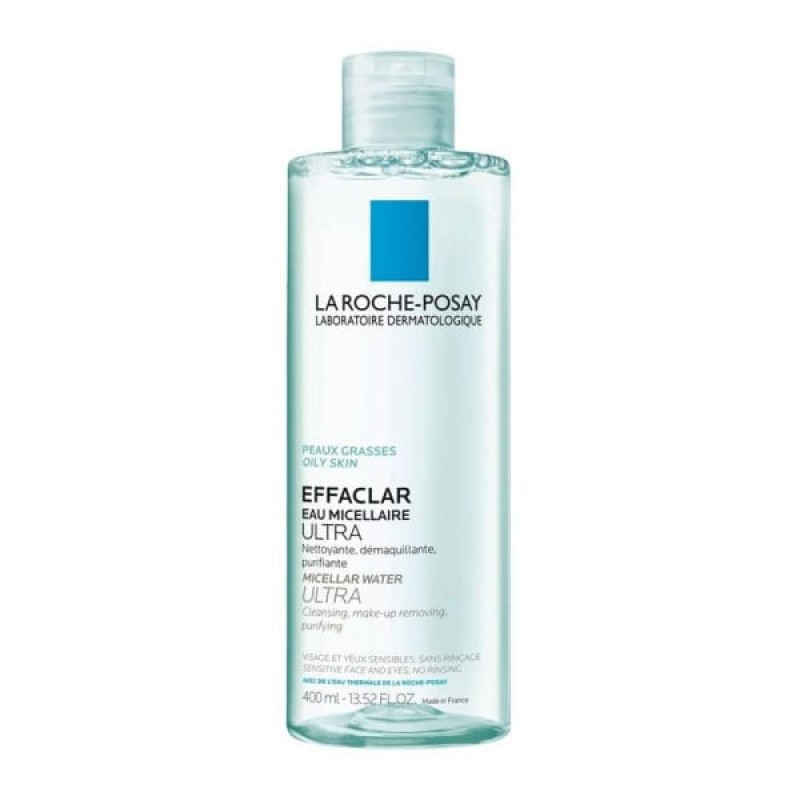 La Roche Posay Effaclar Eau Micellaire Ultra Καθαριστική Λοσιόν για Λιπαρό & Ευαίσθητο Δέρμα, 400ml