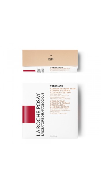 La Roche Posay Toleriane Teint Compact 10 (Ivoire) σε Μορφή Κρέμας 9gr 