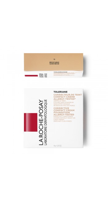 La Roche Posay Toleriane Teint Compact 13 (Beige Sable) σε Μορφή Κρέμας, 9gr 