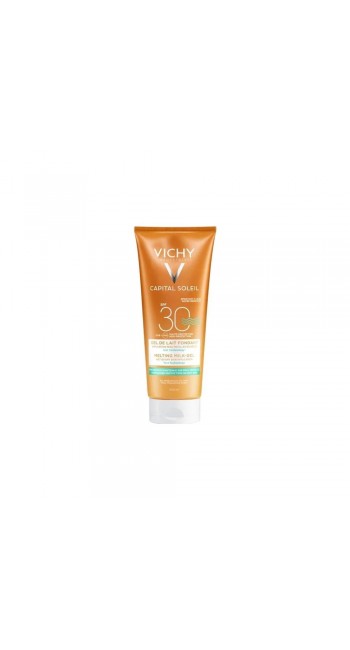 Vichy Ideal Soleil Έξτρα απαλό γαλάκτωμα-gel για νωπή ή στεγνή επιδερμίδα SPF30 200ml 