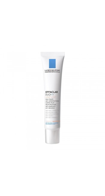 La Roche Posay Effaclar Duo(+) Unifiant Light Επανορθωτική Φροντίδα με Χρώμα για Ομοιόμορφη Όψη κατά των Σοβαρών Ατελειών, των Φραγμένων Πόρων & των Σημαδιών Ανοιχτή Απόχρωση, 40ml