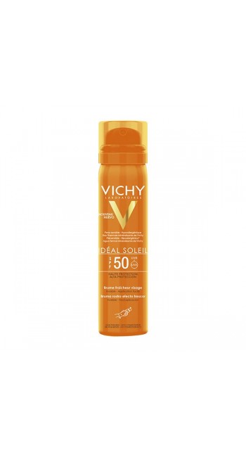 Vichy Ideal Soleil Brume Fraicheur Αντιηλιακό Mist Προσώπου SPF50 75ml