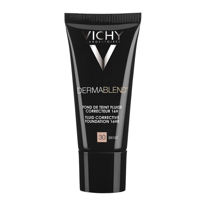 Vichy Dermablend Make Up Fluid No.30 Beige Διορθωτικό Make-Up Υψηλής Κάλυψης έως 16hrs, 30ml