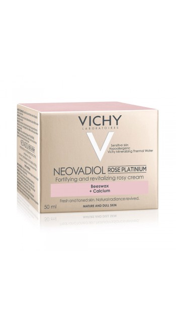 Vichy Neovadiol Rose Platinium Κρέμα Φροντίδας της Επιδερμίδας από την Εμμηνόπαυση & Μετά, 50ml