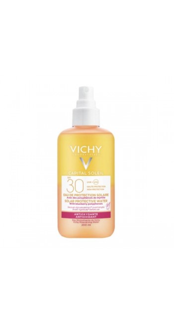 Vichy Ideal Soleil, Αντηλιακό Water Spray SPF30 - Αντιοξειδωτική Δράση 200ml 